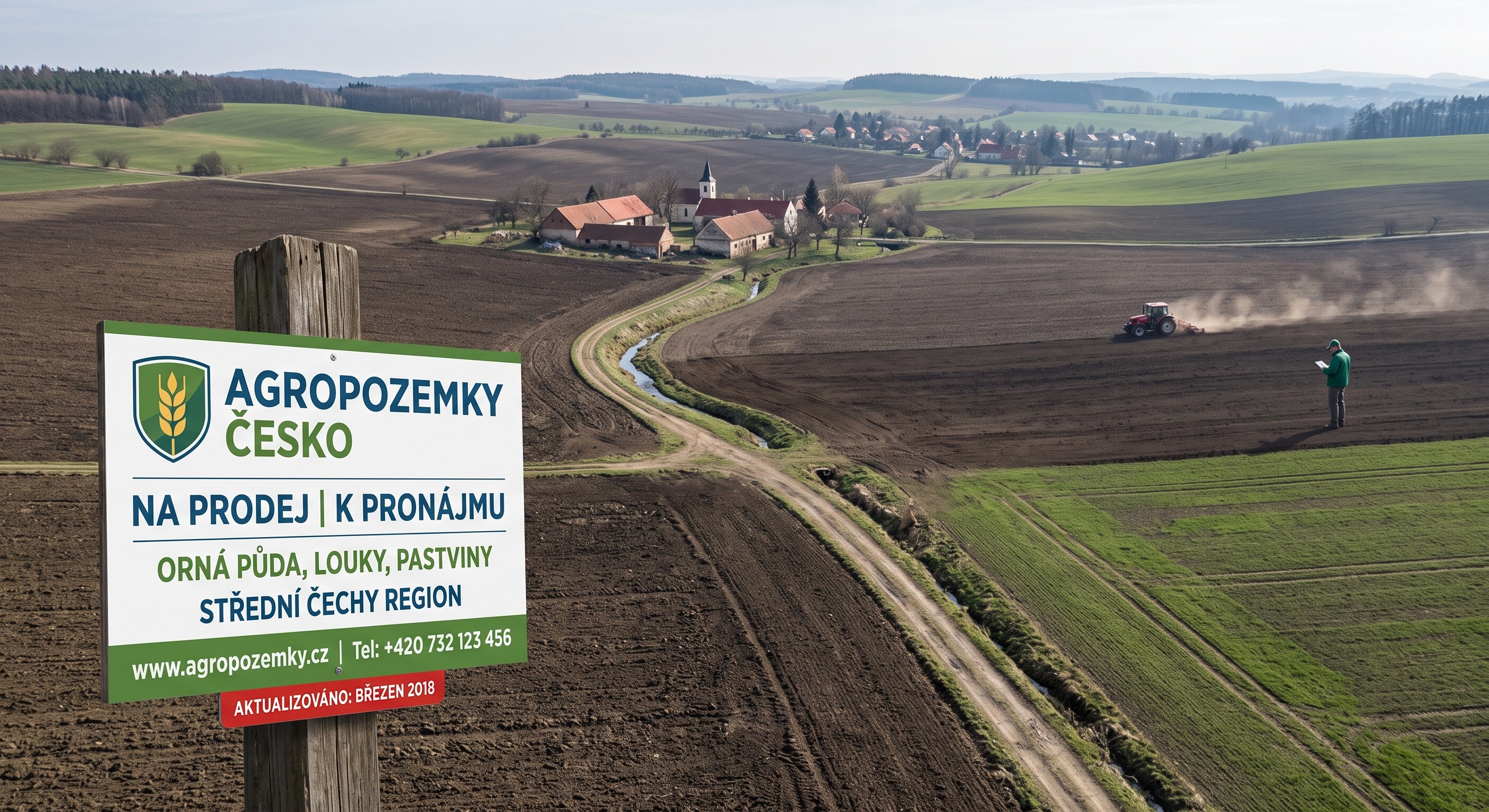 Jaký je trh s půdou v České republice?
